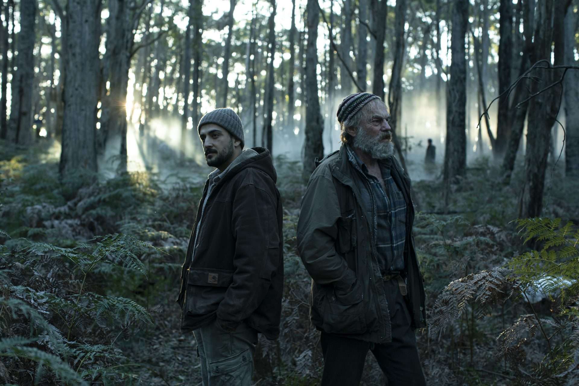 Phoenix_Raei_(Dan)_and_Hugo_Weaving_(Mit)_in_THE_ROOSTER_2523_photo_credit_Sarah_Enticknap